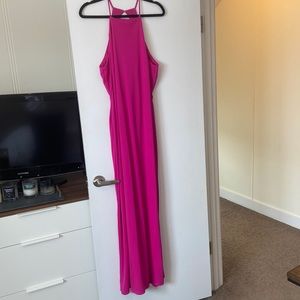 Maxi Hot Pink Ralph Lauren Gown